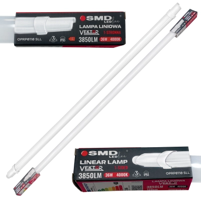 $ LAMPA LINIOWA 120 36W 4000K VEKTOR SLIM 3Y 0110